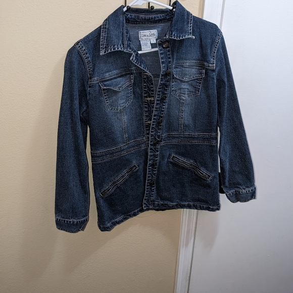 Denim Jacket Size Small Live A Little - Picture 1 of 3